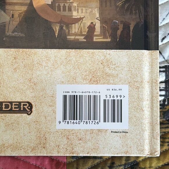 Pathfinder Lost Omens World Guide Hardcover Book & Map - Picture 3 of 9